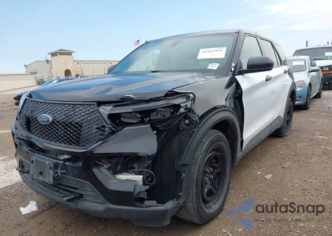 2021 Ford Police Interceptor из США, поврежденный, VIN 1FM5K8AB5MGB99148